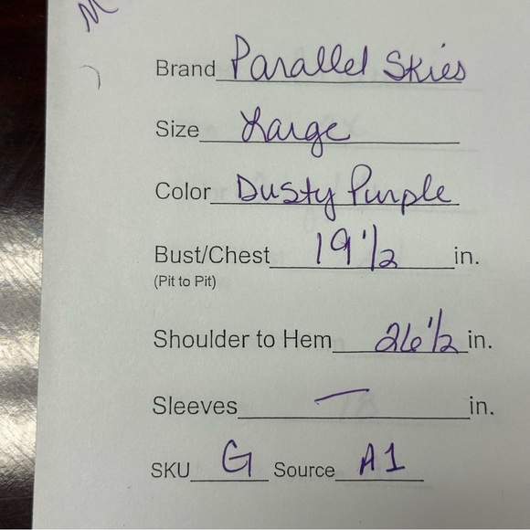 Parallel Skies Mauve Lace Trim Sleeveless Boho Top L — Textured Detail - Picture 7 of 7